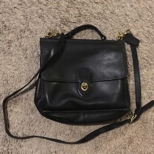 90s style Coach leather crossbody purse